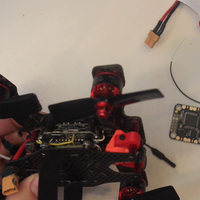 Soporte runcam split mini para frame Nano 130H - Thumbnail 3
