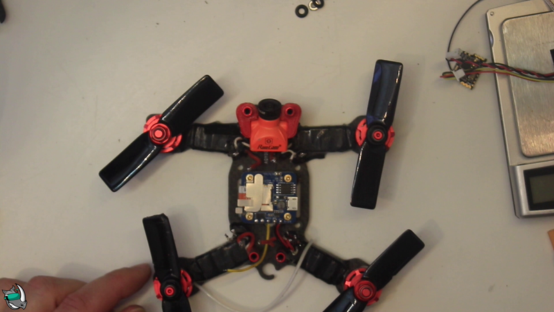 Soporte runcam split mini para frame Nano 130H