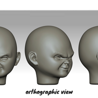 CHUCKY MASK and MEDALLION - Thumbnail 1