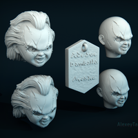 CHUCKY MASK and MEDALLION - Thumbnail 11