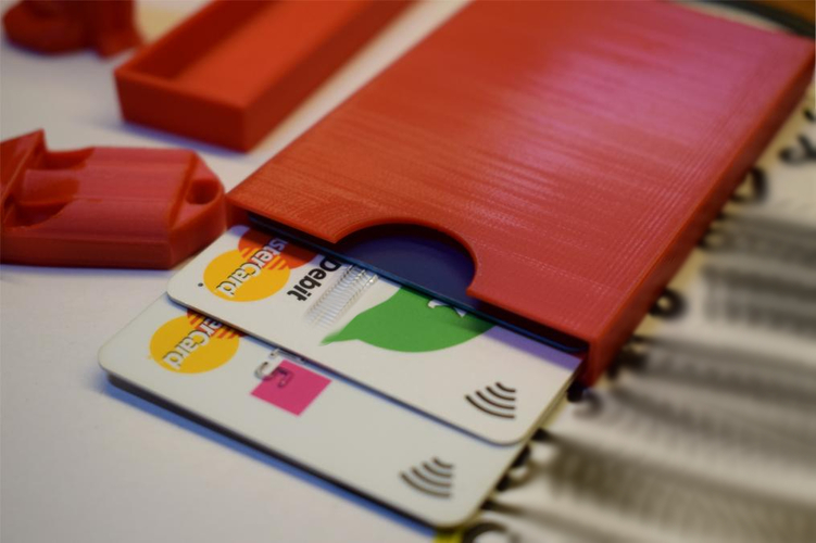 Credit cards case/holder wallet 3D Print 201310