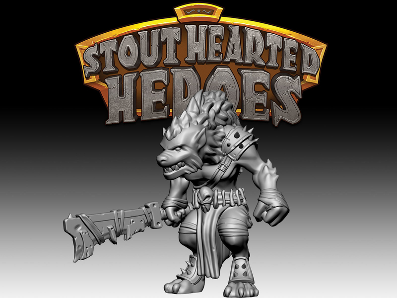 Rocket Pig Games Gnoll Cleaver