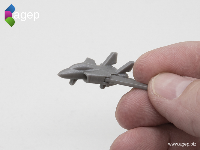 Surprise Egg #6 - Tiny Jet Fighter 3D Print 201414