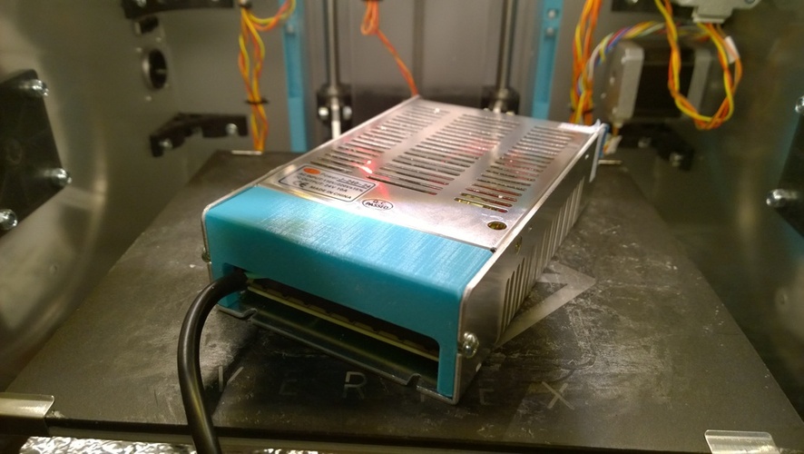 Power supply cover for "J-240-24" 3D Print 20143