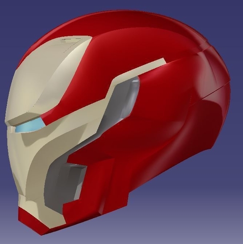 ironman helmet mark-50 infinity-war 3D Print 201432
