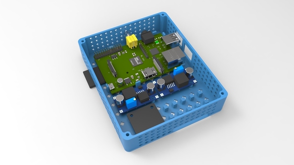 Electronics box for 3d printer