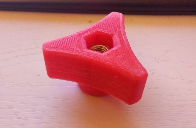 Hard M8 knob 3D Print 201477