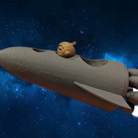 Small Marvin's Rocket 3D Printing 201479