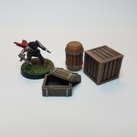Tabletop Terrain - Wooden Storage - Thumbnail 3