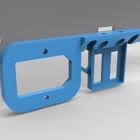 Power connector holder with switches, K8400 - Thumbnail 2
