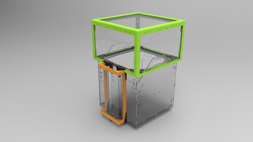 Hood/enclosure for Velleman K8400 3D Print 20157