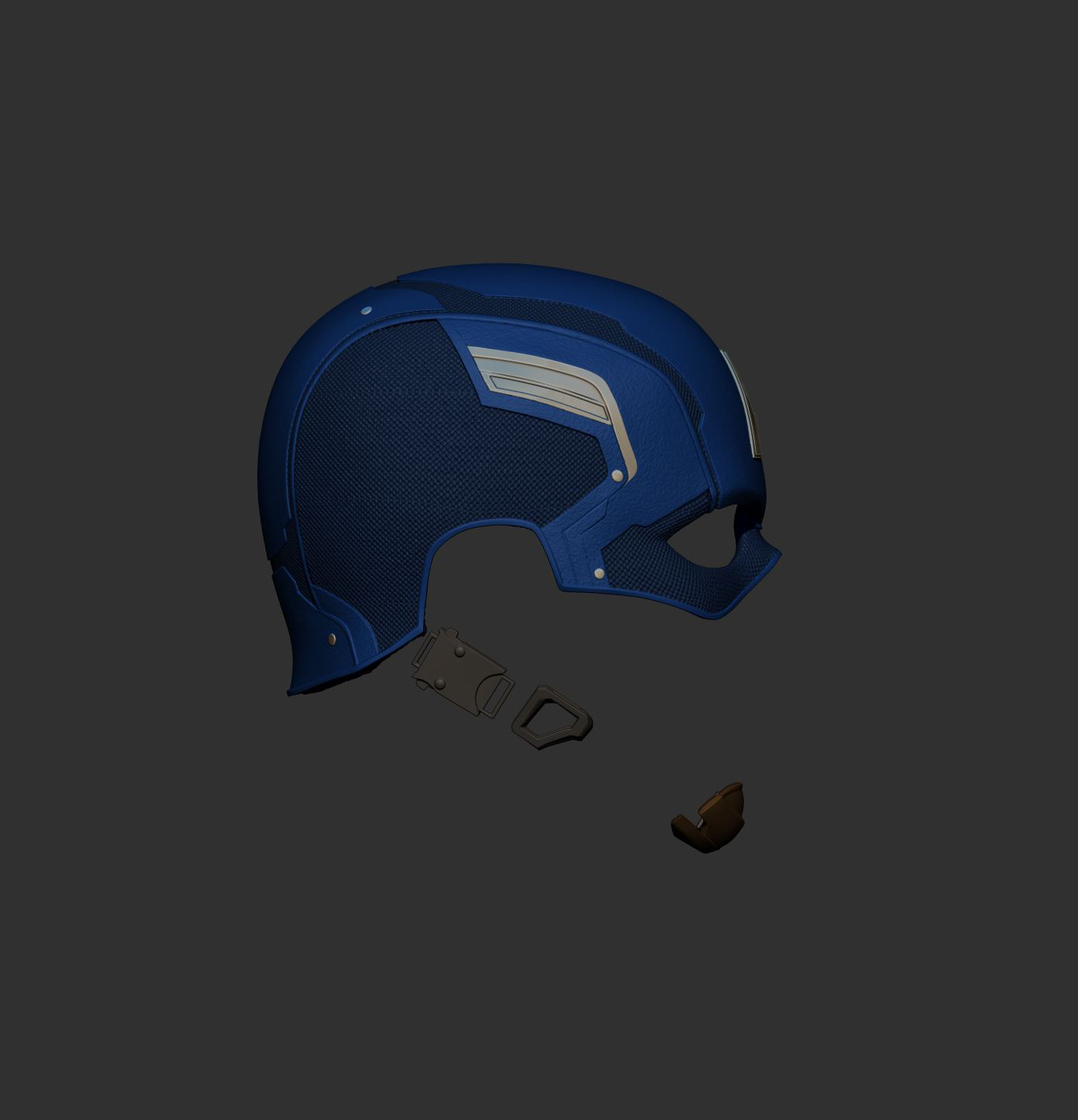 Captain Helmet 3D Print 201570