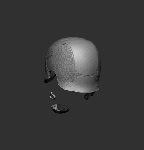 Captain Helmet 3D Print 201575