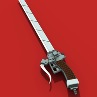 Anime sword "Attack on Titan" - Thumbnail 1