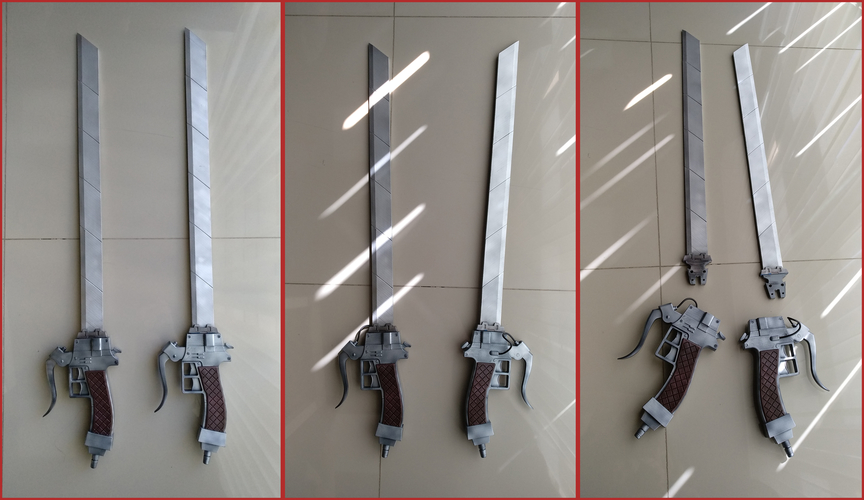 Anime sword "Attack on Titan" 3D Print 201596