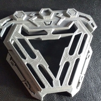 Nanotech arc reactor from infinity war 3D print model - Thumbnail 4