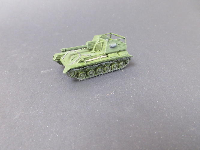 Su-76m 1/100 scale 3D Print 201677