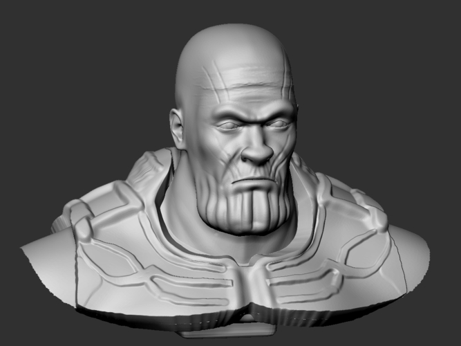 Thanos Bust 3D Print 201693