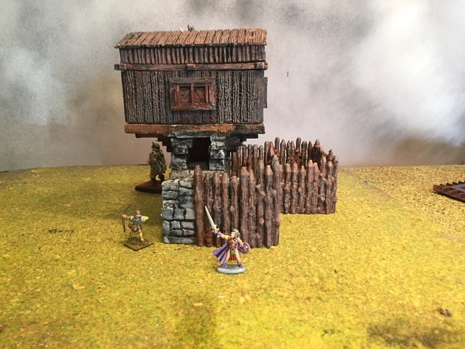  Promotional Hunting Lodge PartI 3D Print 201702