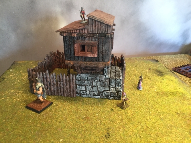  Promotional Hunting Lodge PartI 3D Print 201703