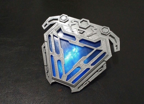 Nanotech arc reactor from infinity war 3D print model