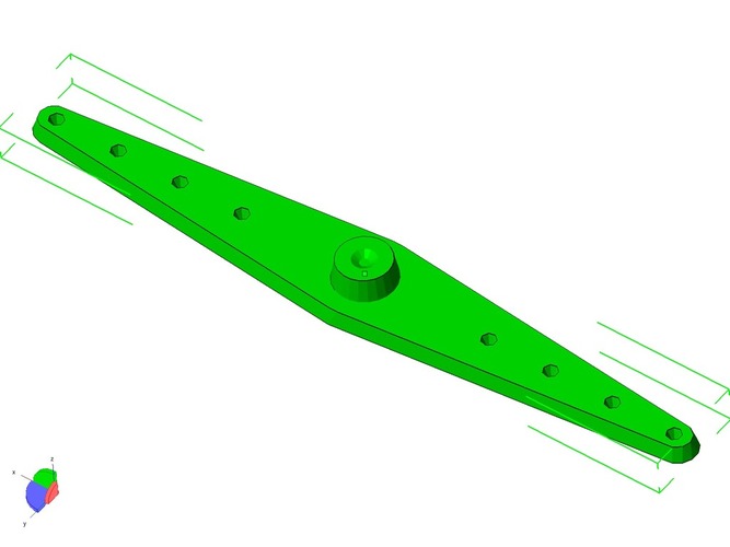 Surfski rudder plug for moulding/casting from. 3D Print 20180