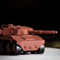 Rooikat Amourd Car( Wargame ) - Thumbnail 10