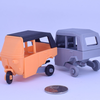 Small Classic 3 Wheels Car no support 3D Printing 201849
