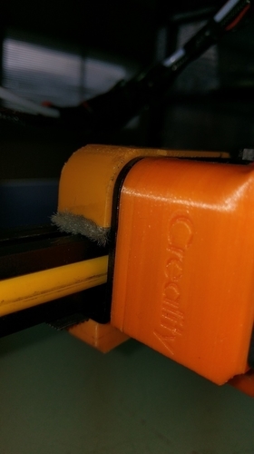 Tapa ruedas CR10 antipolvo 3D Print 201950