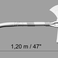 STORMBREAKER NEW THOR HAMMER/AXE FROM INFINITY WAR - Thumbnail 1