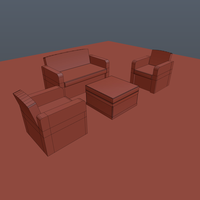 Patio 3 items, couch, sofa - Thumbnail 5