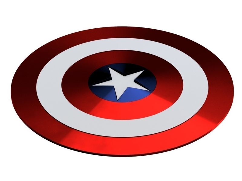 Captian Americal Shield Fidget Spinner