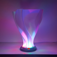 Small Unfolding Flower Vase Lampshade 3D Printing 202094