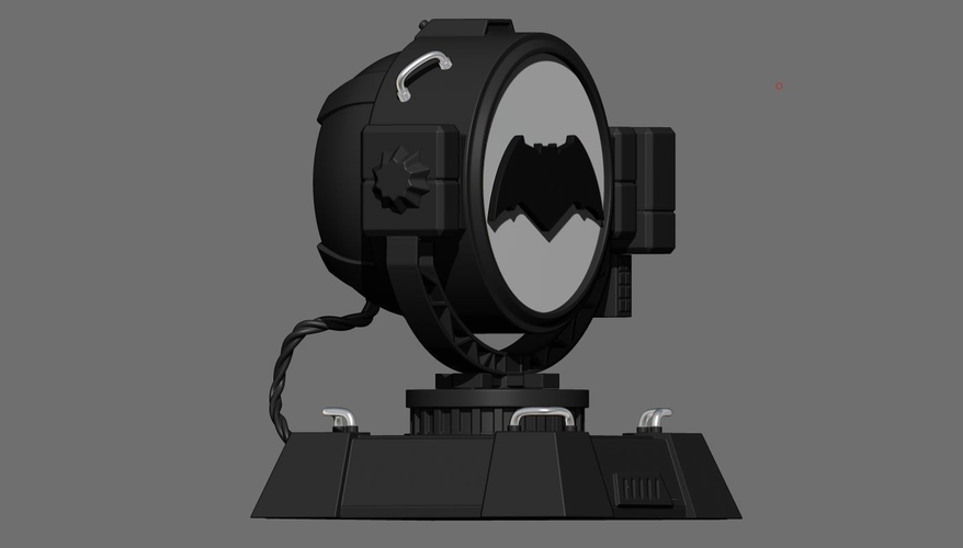 Signal Night Light Base for Batman - Superman - Justice League 3D Print 202286