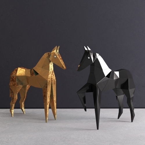 Horse 3D Print 202383