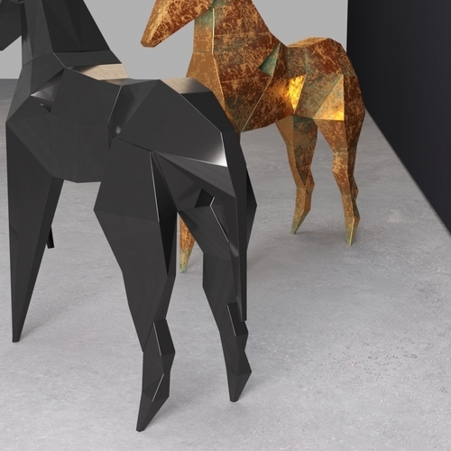 Horse 3D Print 202386