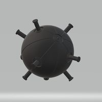 Small Batman grenade props 3D Printing 202454