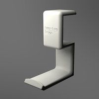 Headset Hook with non-slip mat - Thumbnail 4