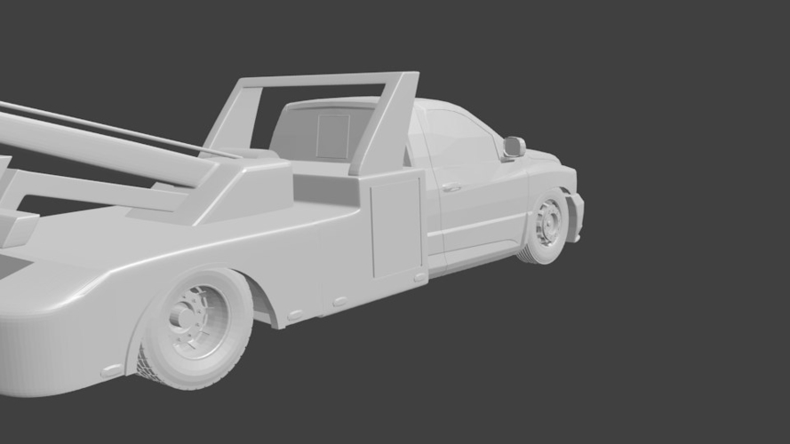 3D Printed dodge ram towtruck by gauderio | Pinshape