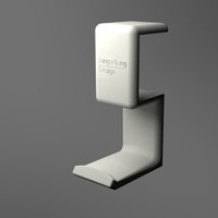 Headset Hook with non-slip mat - Thumbnail 5