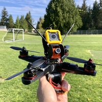 Small Birdbone Helium 210 FPV Quadcopter 3D Printing 202582