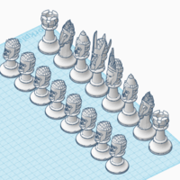Chess Set Medieval - Thumbnail 2