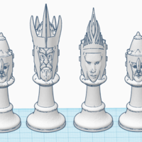 Chess Set Medieval - Thumbnail 4