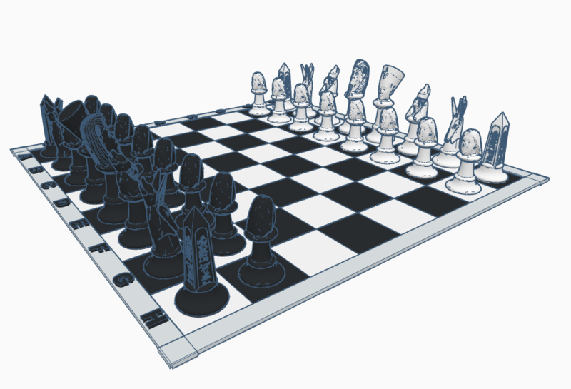 Chess Set Pharaon