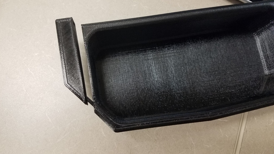3D Printed Toyota Highlander 2018 center console tray by ellioal | Pinshape