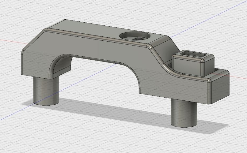 Door hinges and  Door handles for Traxxas TRX-4 i3 mega 3D Print 202733