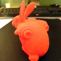 8-bit pixel | pixelized JetPack Bunny with Dissolvable material - Thumbnail 7