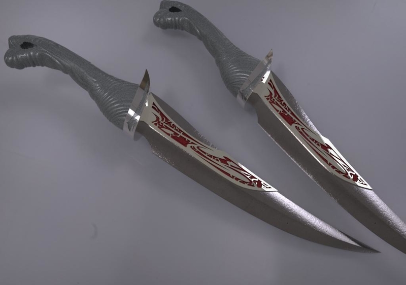 Drax Knives/daggers from guardians of the galaxy