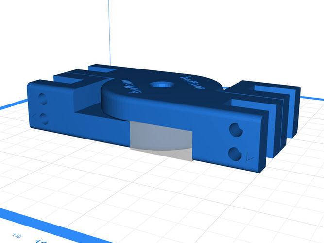 Adjustable CPU PC Stand Mobile 3D Print 202809