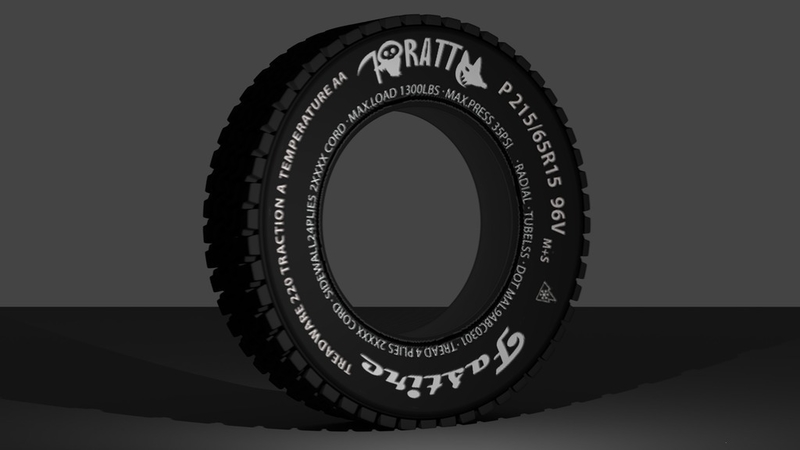 How To Model a Tire for 3D Printing in Blender - Pinshape